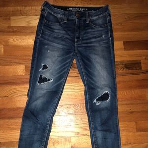 American Eagle High Rise Jeggings.  Size 6.